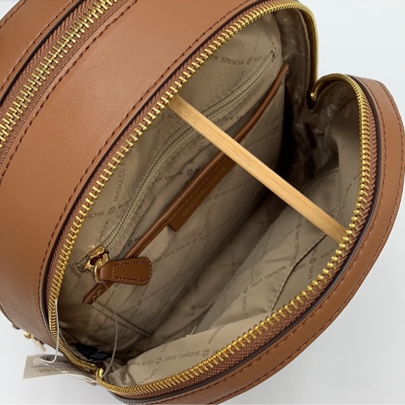 Michael Kors Backpack Bag Jaycee Md Backpack Brown Braun 35S2G8TB2B - Picture 14 of 16